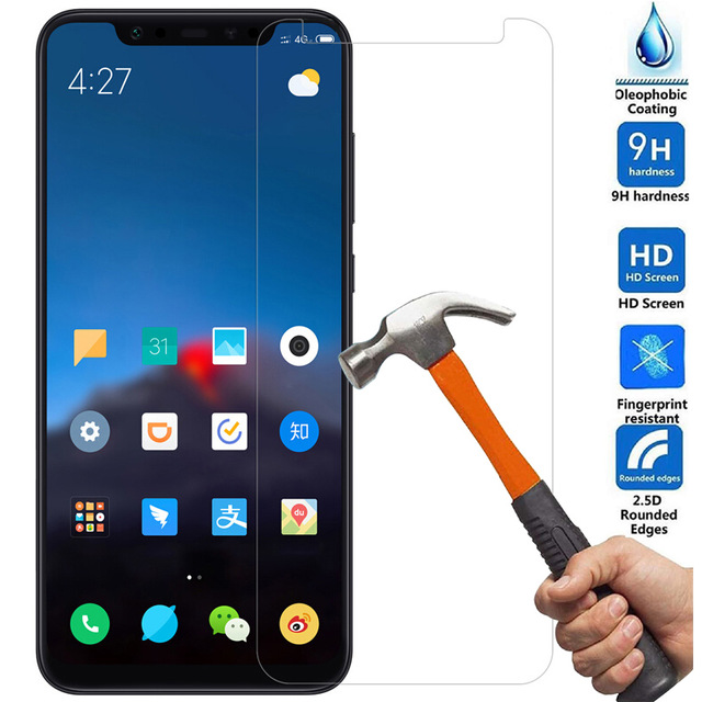 5-PCS-Bakeey-Anti-Explosion-Tempered-Glass-Screen-Protector-For-Xiaomi-Mi-8--Mi-8-Explorer-Edition---1443043-1